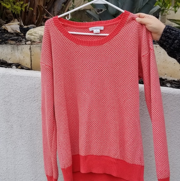 Liz Claiborne Sweaters - [Sold] Liz Claiborne Knit Geometric Sweater